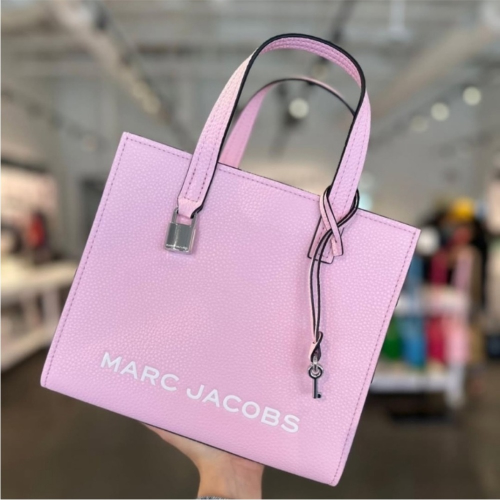 Marc Jacob’s Mini Grind Pebbled Leather Satchel Crossbody bag